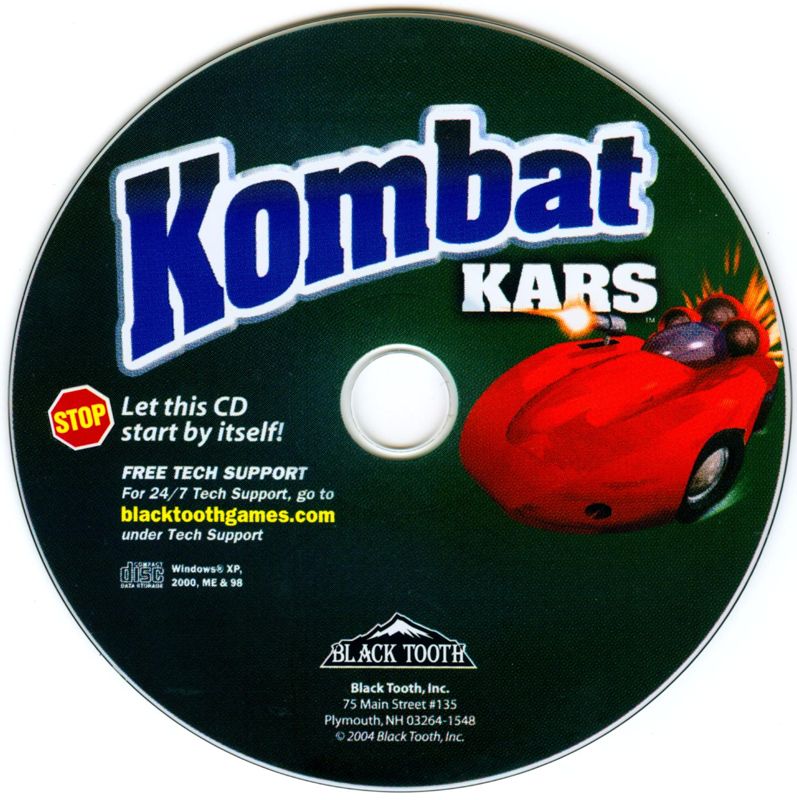 Media for Kombat Kars (Windows) (2004 Black Tooth release)
