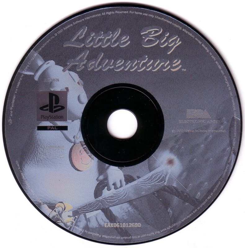 Media for Relentless: Twinsen's Adventure (PlayStation)