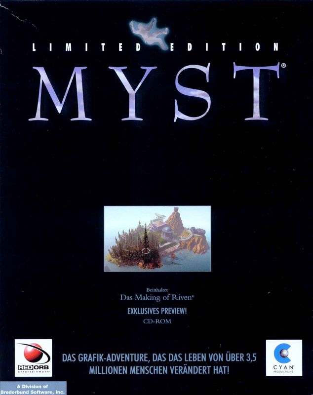 Front Cover for Myst (Limited Edition) (Windows and Windows 3.x)