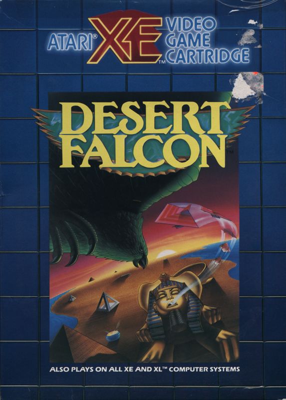 Front Cover for Desert Falcon (Atari 8-bit)