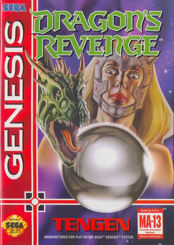 Front Cover for Dragon's Revenge (Genesis)