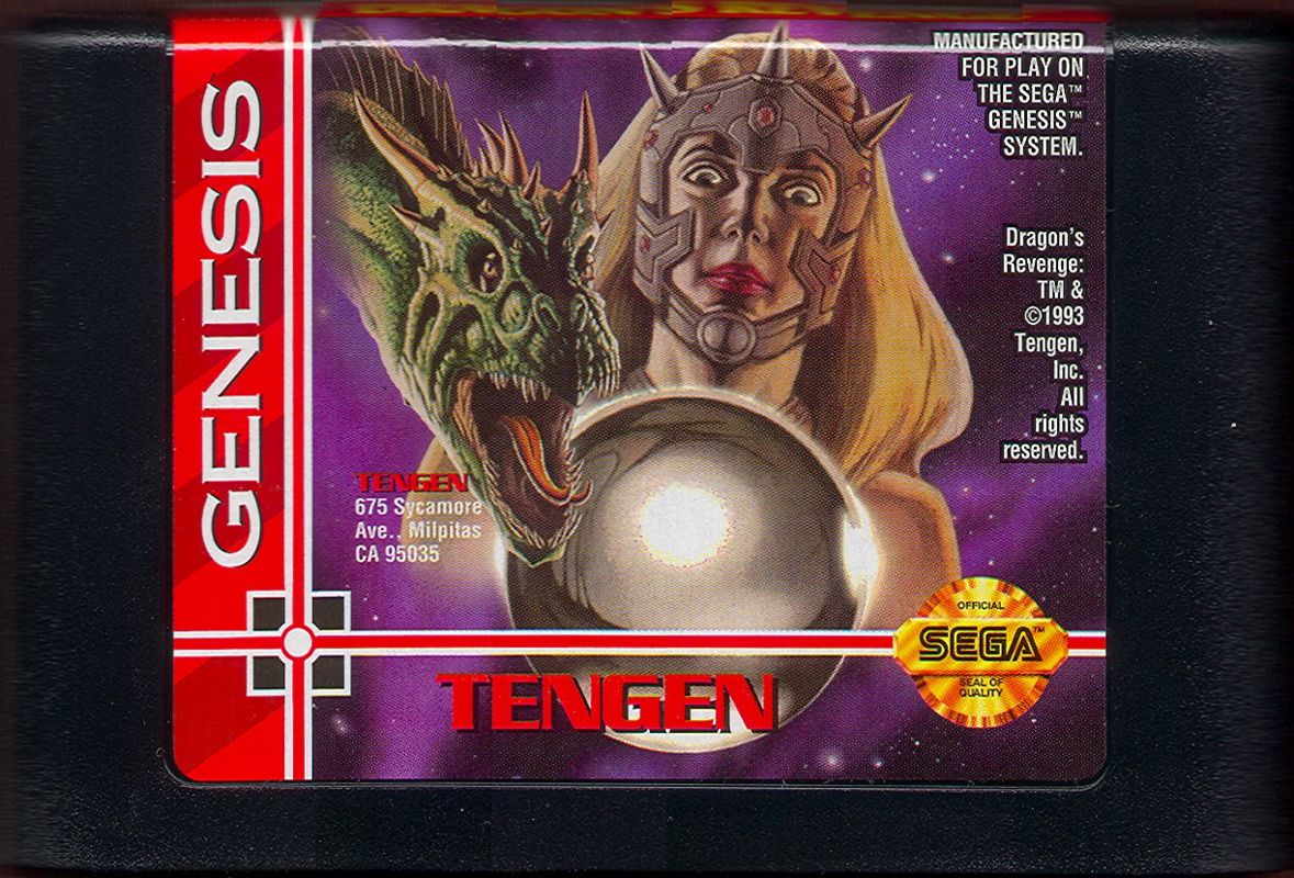 Media for Dragon's Revenge (Genesis)