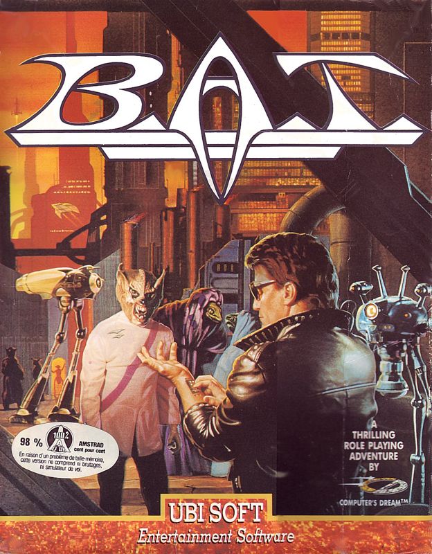 Front Cover for B.A.T. (Amstrad CPC)