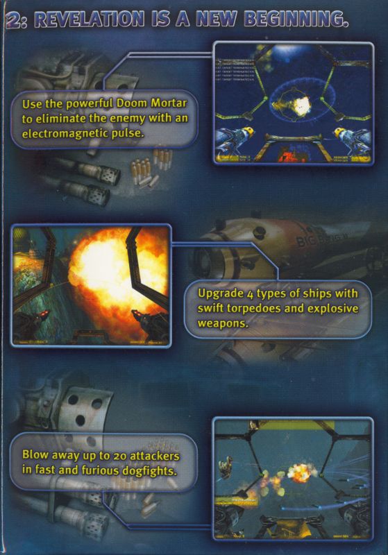 Inside Cover for AquaNox 2: Revelation (Windows): Right