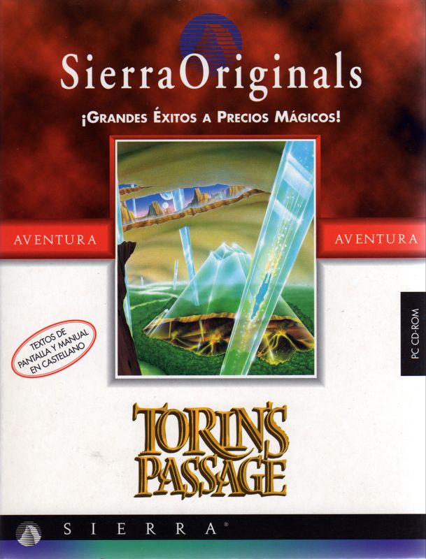 Front Cover for Torin's Passage (DOS and Windows and Windows 3.x) (SierraOriginals release)