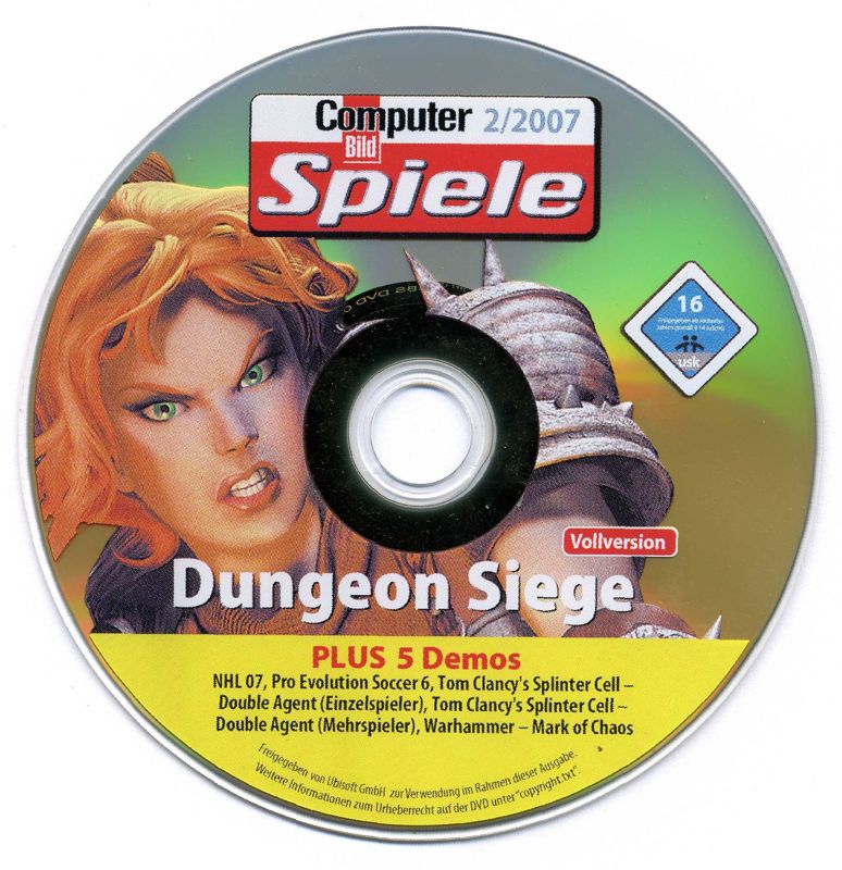 Media for Dungeon Siege (Windows) (Computer Bild Spiele Gold 2/2007 covermount)