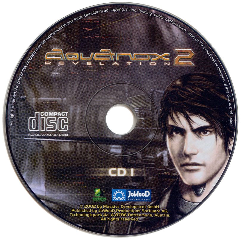 Media for AquaNox 2: Revelation (Windows): Disc 1