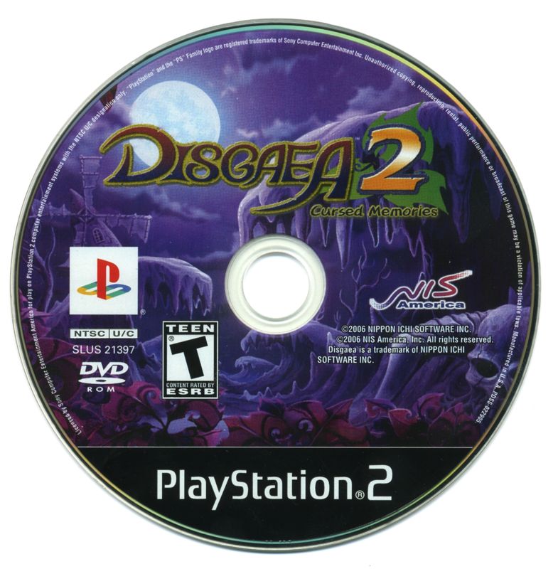 Media for Disgaea 2: Cursed Memories (PlayStation 2)