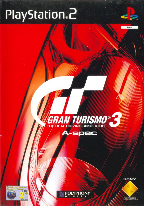 Front Cover for Gran Turismo 3: A-spec (PlayStation 2)