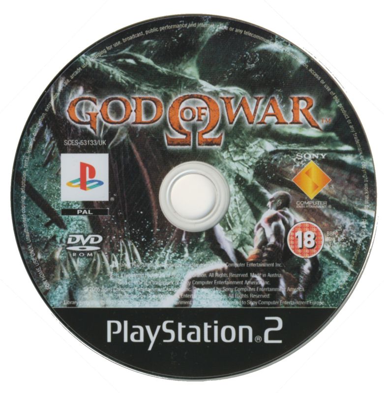 Media for God of War (PlayStation 2)