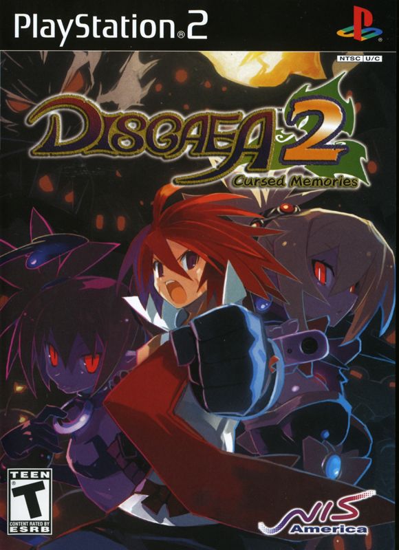 Front Cover for Disgaea 2: Cursed Memories (PlayStation 2)