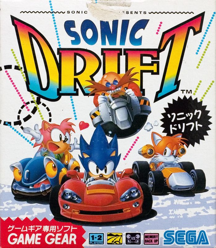 Front Cover for Sonic Drift (Game Gear)