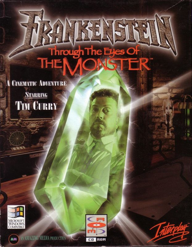 Front Cover for Frankenstein: Through the Eyes of the Monster (Windows 3.x) (Dice release)