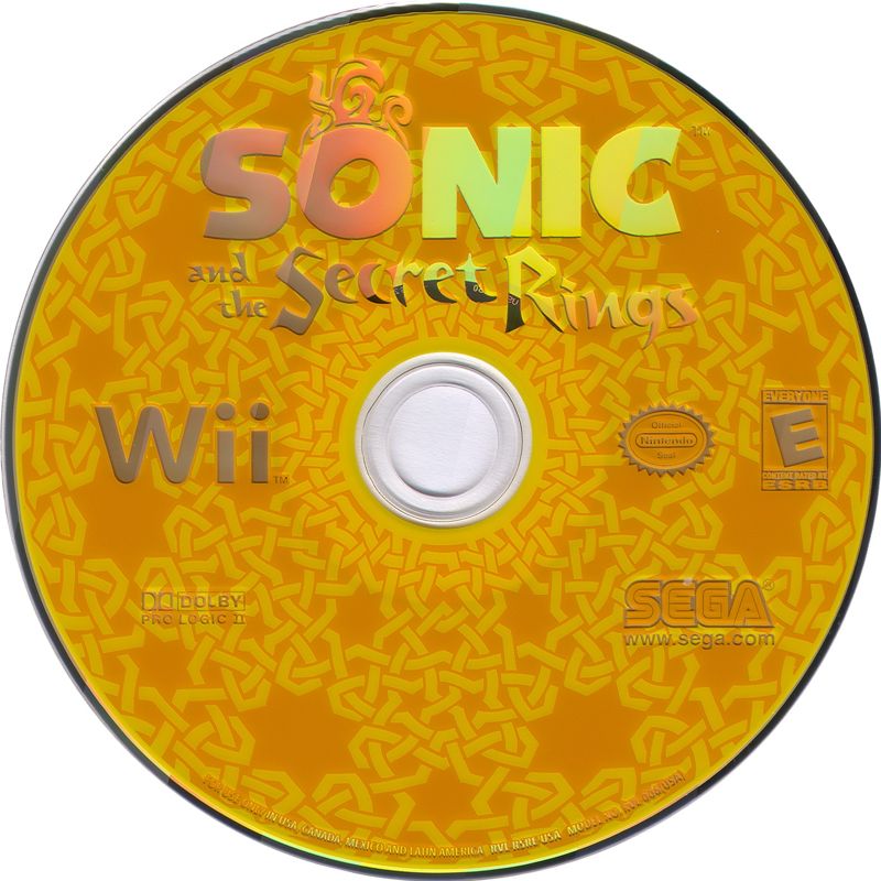 Sonic And The Secret Rings Cover Or Packaging Material Mobygames