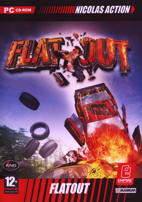 Front Cover for FlatOut (Windows) (Nicolas Action release)