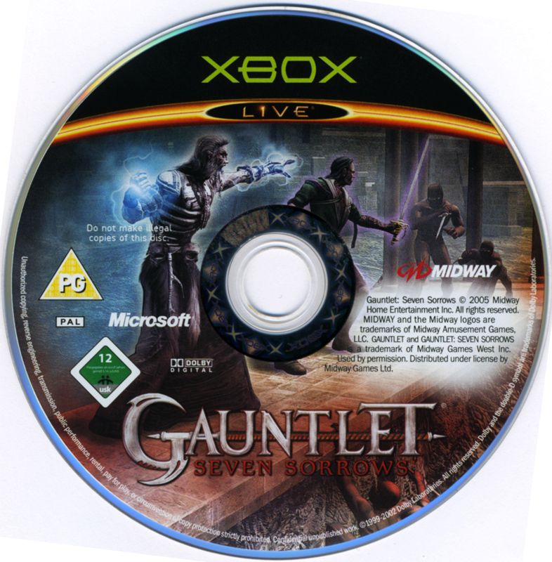 Media for Gauntlet: Seven Sorrows (Xbox)