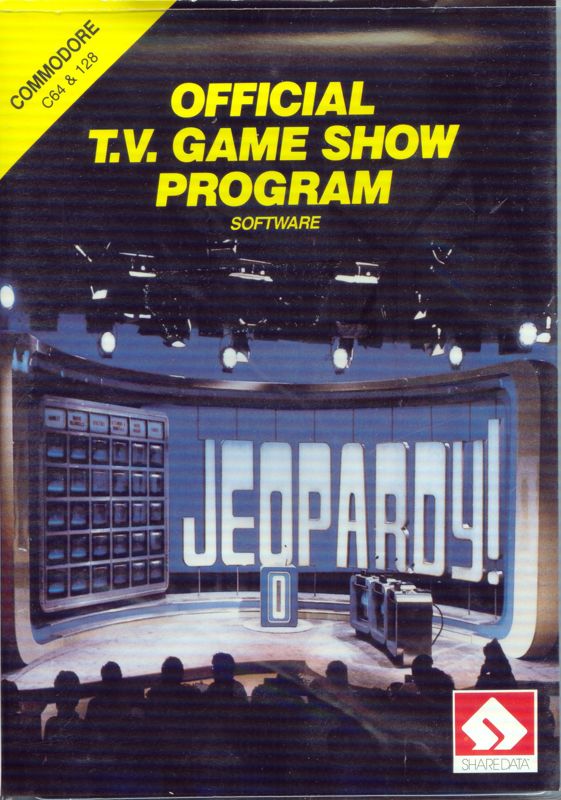 Front Cover for Jeopardy! (Commodore 64)
