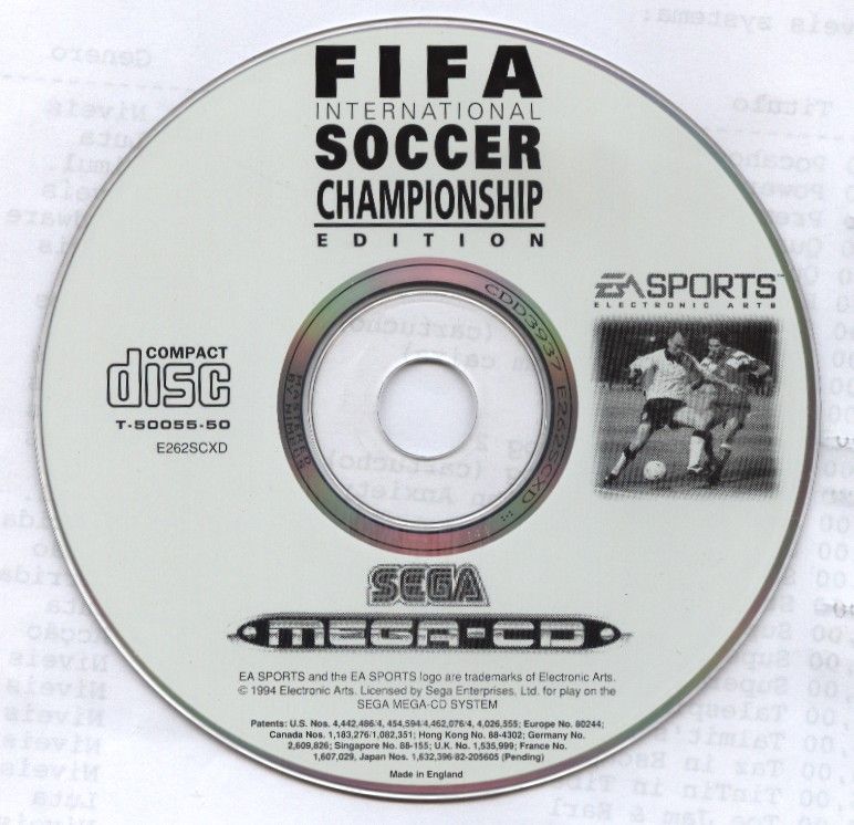 FIFA International Soccer: Championship Edition - SEGA Mega-CD