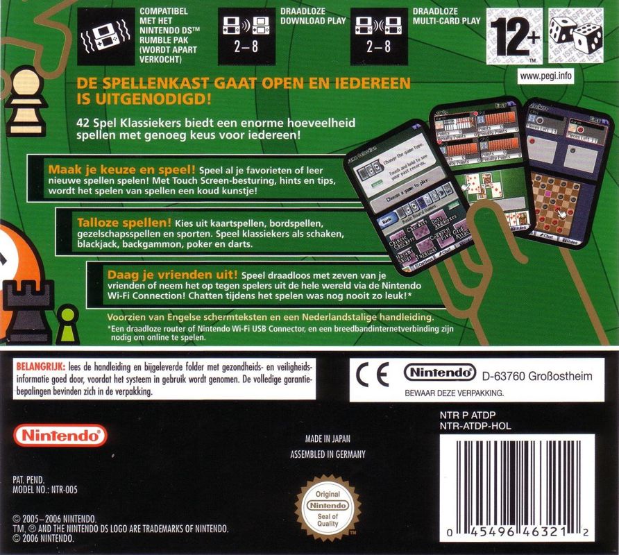 Clubhouse Games cover or packaging material - MobyGames