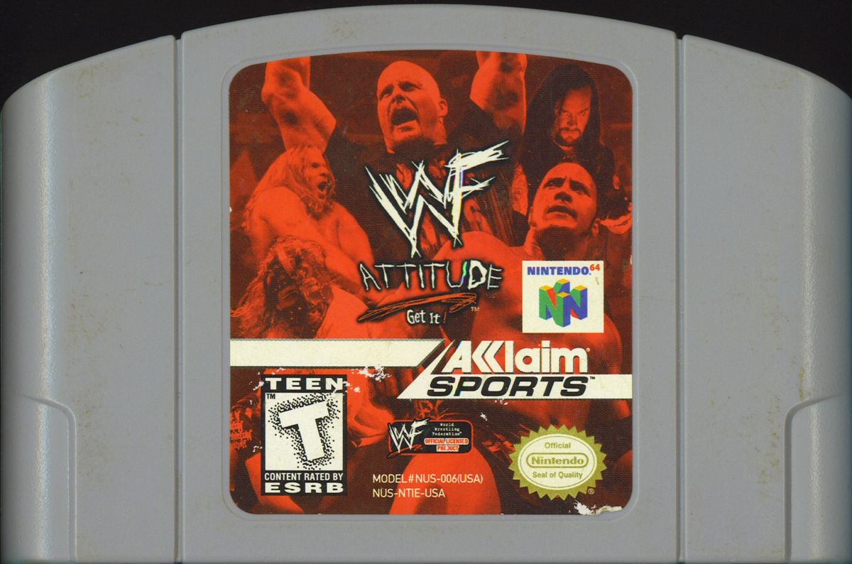 Media for WWF Attitude (Nintendo 64)