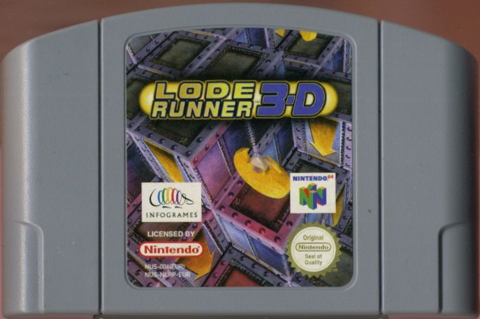 Media for Lode Runner 3-D (Nintendo 64)