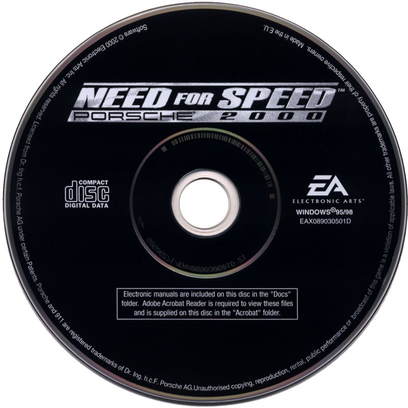 Media for Need for Speed: Porsche Unleashed (Windows) (EA Games Classics release)