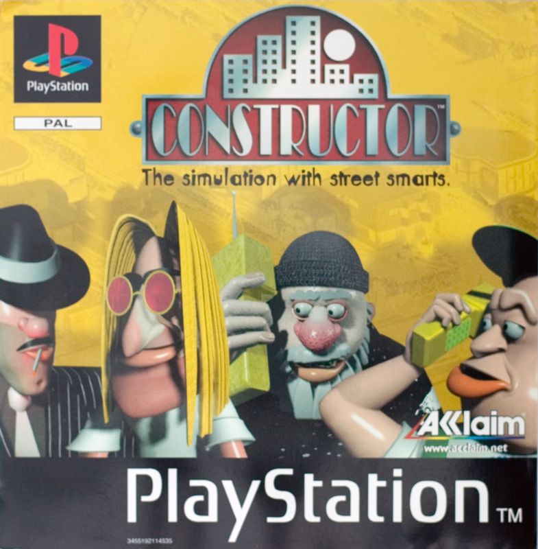 Front Cover for Constructor (PlayStation)