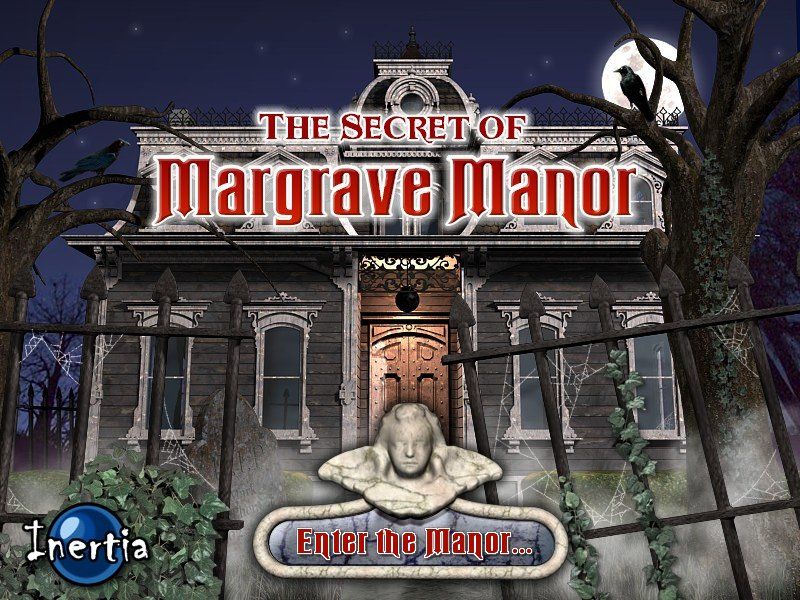 Front Cover for The Secret of Margrave Manor (Windows) (Inertia Software release)