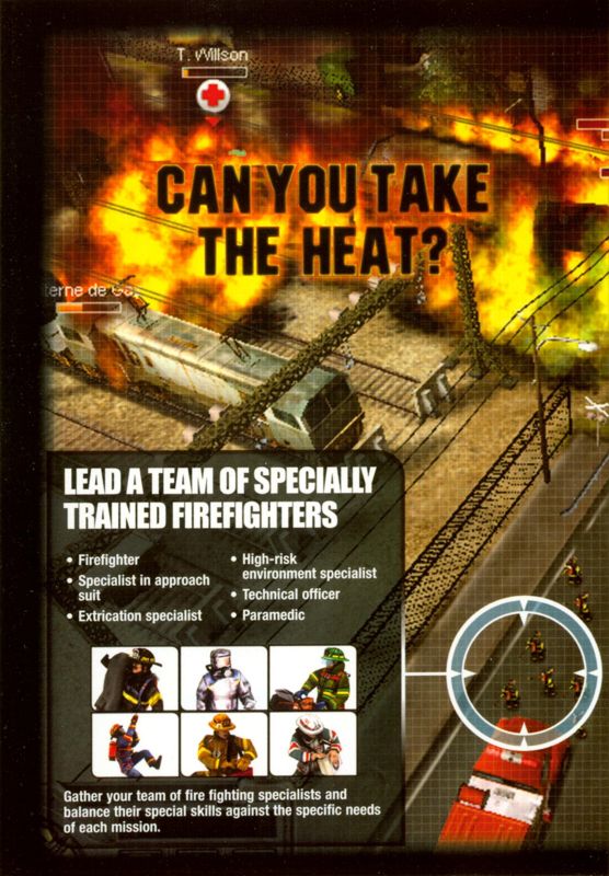 Inside Cover for Emergency Fire Response (Windows): Left Flap