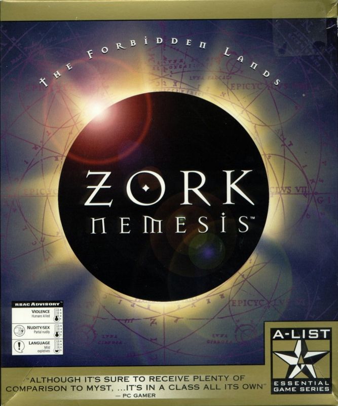 Front Cover for Zork Nemesis: The Forbidden Lands (Windows) (A-List Release)
