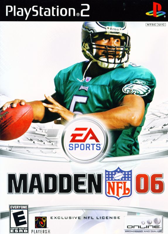 Madden NFL 06 cover or packaging material - MobyGames