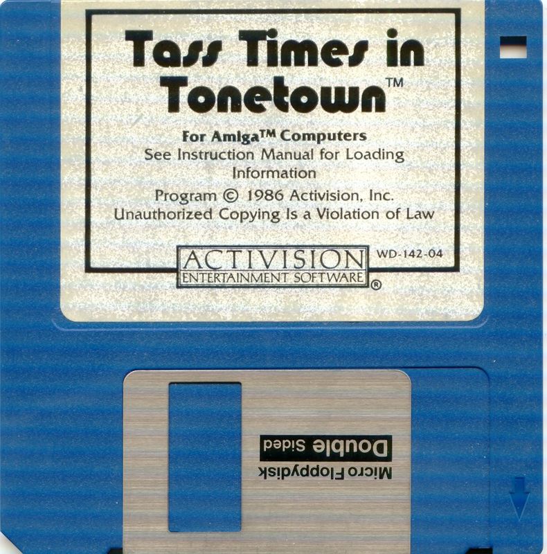 Media for Tass Times in Tonetown (Amiga)