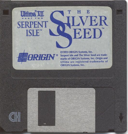 Media for Ultima VII: Part Two - The Silver Seed (DOS): Disk 1 of 1