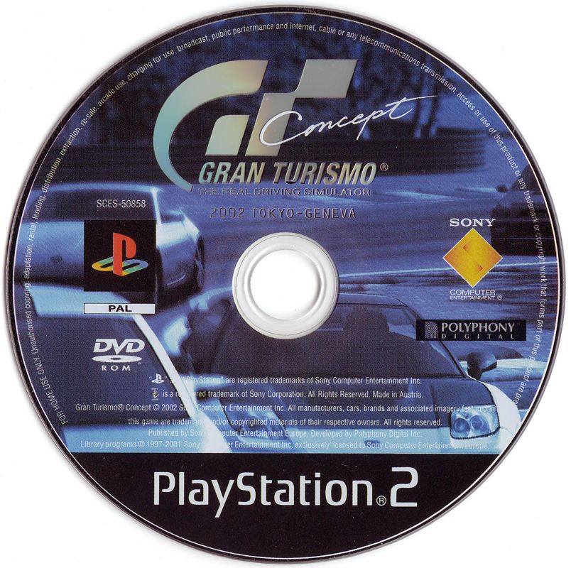 Media for Gran Turismo Concept: 2002 Tokyo-Geneva (PlayStation 2)