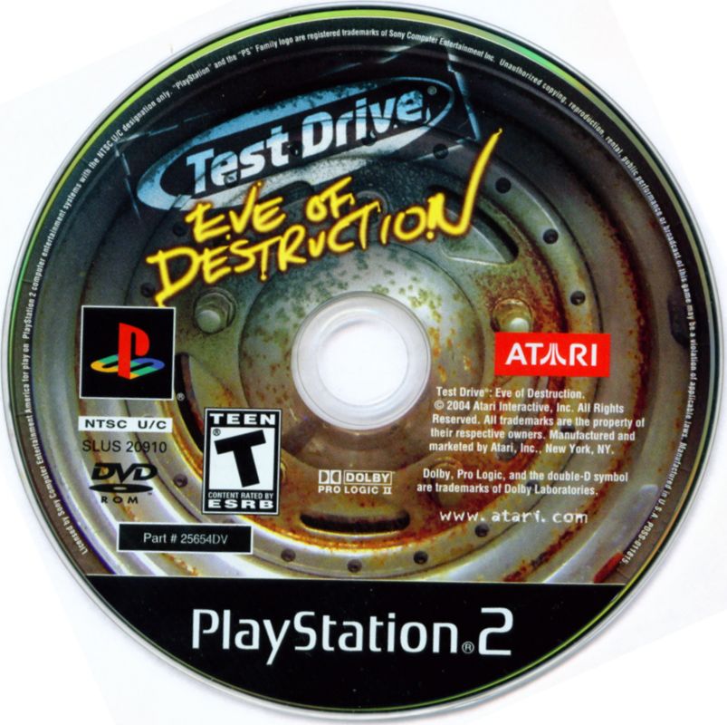 Media for Test Drive: Eve of Destruction (PlayStation 2)