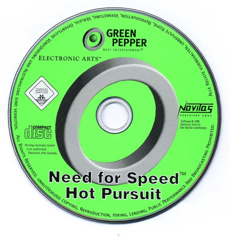 Media for Need for Speed III: Hot Pursuit (Windows) (Green Pepper release (#178))