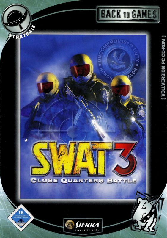 Front Cover for SWAT 3: Close Quarters Battle (Windows) (Back to Games release)