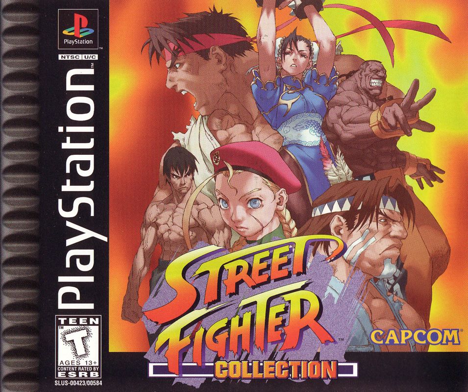 Front Cover for Street Fighter Collection (PlayStation)