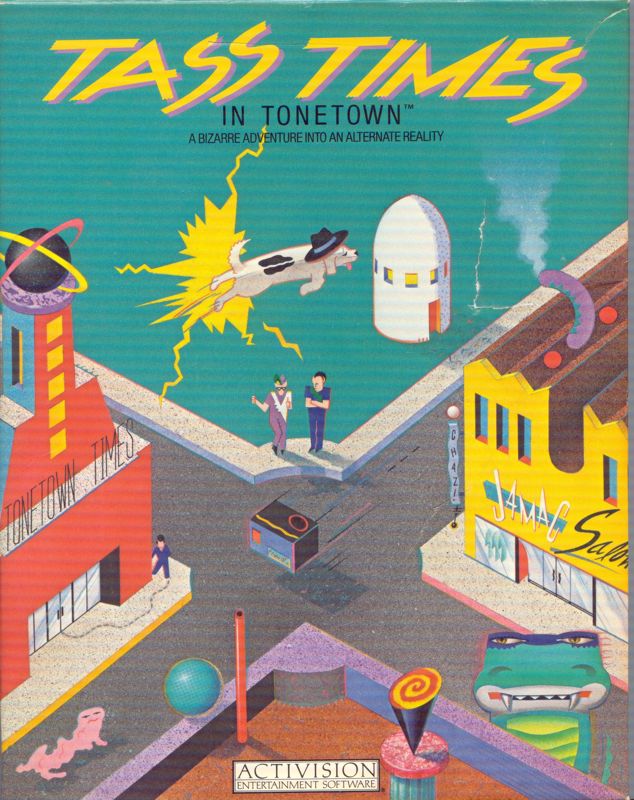 Front Cover for Tass Times in Tonetown (Amiga)