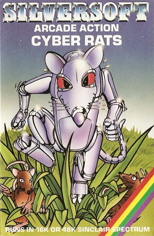 Front Cover for Cyber Rats (ZX Spectrum)
