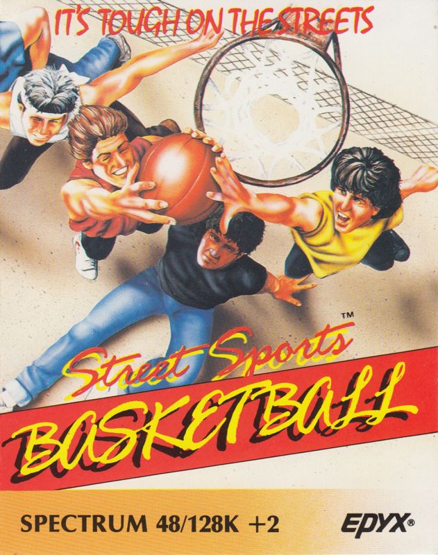 Front Cover for Street Sports Basketball (ZX Spectrum)