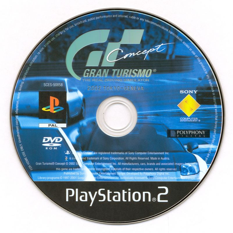 Media for Gran Turismo Concept: 2002 Tokyo-Geneva (PlayStation 2)