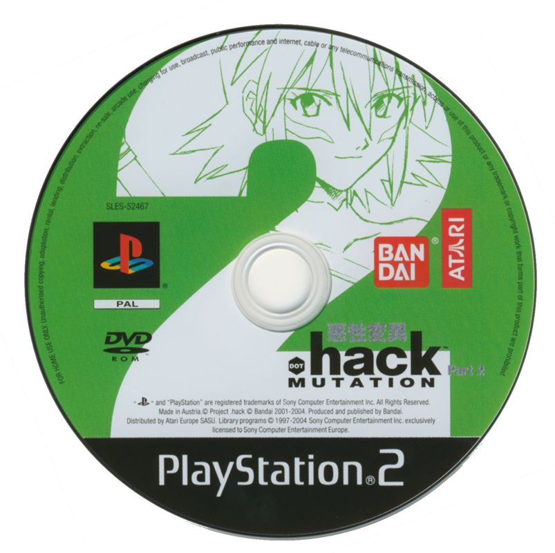 Media for .hack//Mutation: Part 2 (PlayStation 2) (Game contains part 2 of the Anime DVD Series .hack//Liminality Vol.2:in the case of Yuki Aihara)