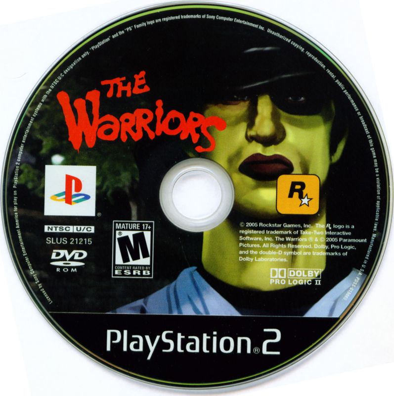 Media for The Warriors (PlayStation 2)