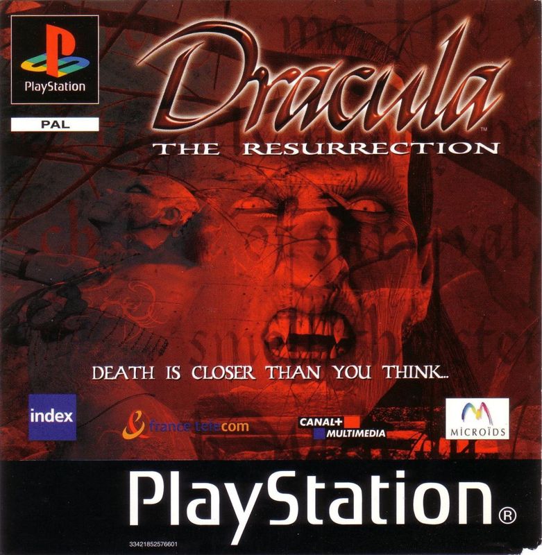 Front Cover for Dracula: The Resurrection (PlayStation)