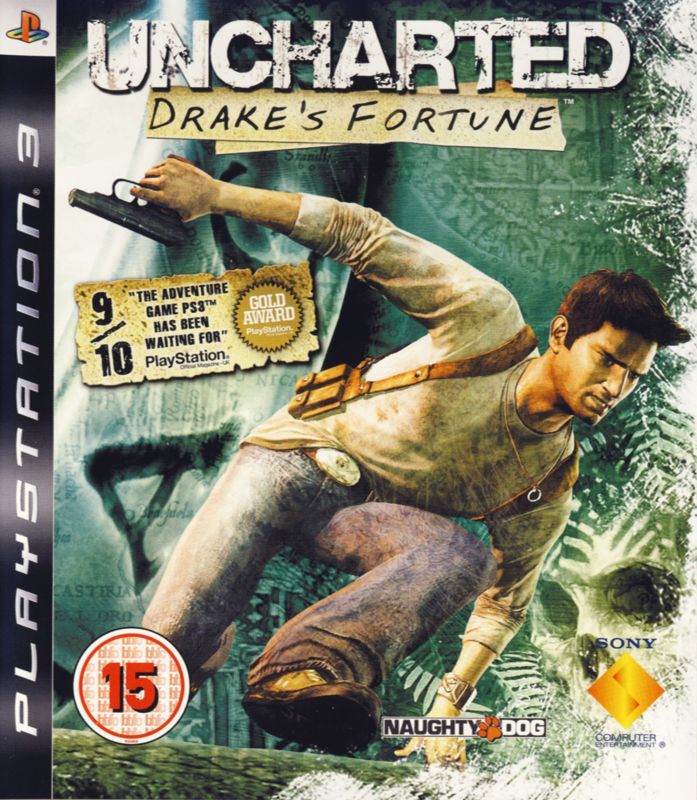 Front Cover for Uncharted: Drake's Fortune (PlayStation 3)