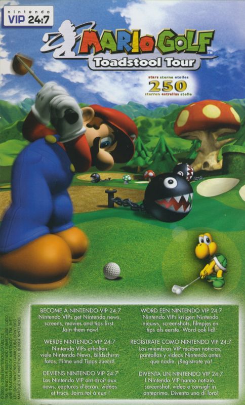 Other for Mario Golf: Toadstool Tour (GameCube): VIP Token Front