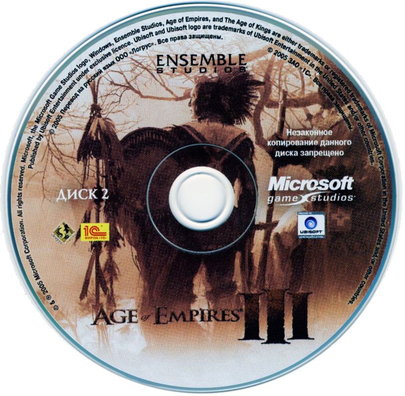 Media for Age of Empires III (Windows): Disc 2