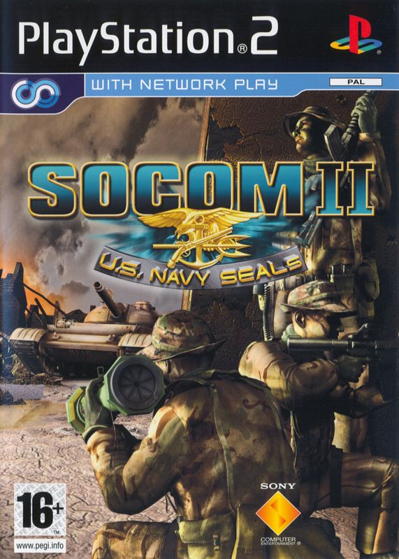SOCOM II: U.S. Navy SEALs cover or packaging material - MobyGames