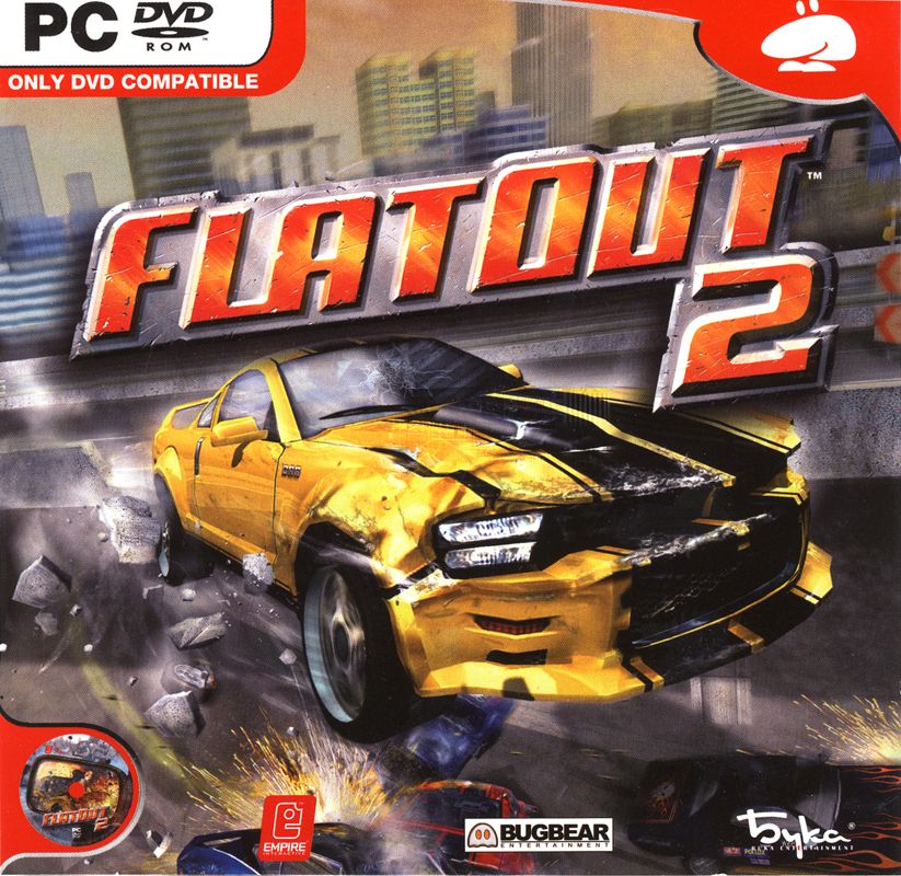 Front Cover for FlatOut 2 (Windows) (DVD version)